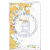 British Admiralty Nautical Chart 922: Sweden - East Coast, Hällgrund to Hornslandet